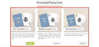 Make them original and special with our custom note cards. Make Your Own Playing Cards Custom Front And Back Playing Cards Tutorials