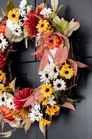 This item is not available for ups shipping due to shipping restrictions. Dollar Store Fall Wreath