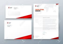 We are now proudly part of the @pcgifts family. Envelope Dl C5 Letterhead Red Corporate Business Template Royalty Free Cliparts Vectors And Stock Illustration Image 74888191