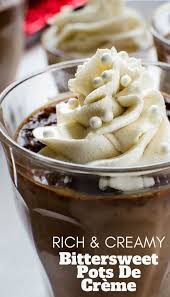 Bittersweet Kahlua Pots De Creme Recipe In 2020 Pot De Creme Easy Chocolate Desserts Custard Recipes