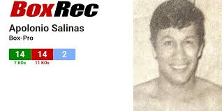 BoxRec: Apolonio Salinas