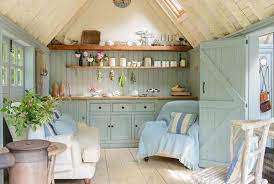 My metal building has a lower roof too low for a loft bed, but could put a pull down, murphy type bed on an end wall. Living In A Shed An In Depth Guide To Turning A Shed Into A Tiny Home The Tiny Life