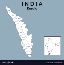 Road map of kerala showing the major roads, district headquaters, state boundaries etc. Kerala Map Google Search
