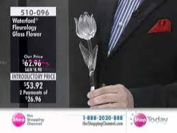 Maybe you would like to learn more about one of these? Waterford Glass Flower At The Shopping Channel 510096 Youtube