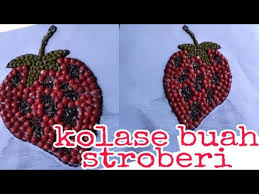 Gambar mozaik buah apel metode lain yang digunakan dalam menyusun mozaik adalah dengan langsung membuat bentuk dari serpihan bahan untuk menyusun mozaik tanpa sketsa. Detail Gambar Membuat Kolase Buah Stroberi Dari Biji Bijian Mozaik Dirumah