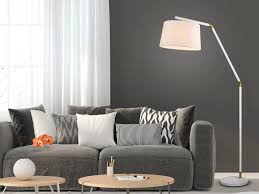 There are 1 stehlampe holz for sale on etsy, and they. Trio Led Stehlampe Mit Stoff Lampenschirm Weiss Grosse Bogen Lampe Fur Uber Esstisch Gebogen Schone Stehende Leselampe Wohnzimmer Lampe Online Kaufen Otto