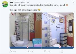 Kamar mandi untuk ukuran sempit, kamar mandi sederhana, kamar mandi mewah, kamar mandi minimalis modern terbaru 2021. Terbalik Kamar Kos Dalam Kamar Mandi Ini Dibilang Warganet Kayak Penjara Suara Jogja