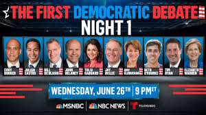 First Of Two Democratic Primary Debates Tonight At 7 P M On Nbc