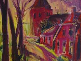 De Ploeg Groningen Schilder Acryl Schilderij Schilderij