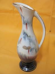 Wunderschone Henkelvase Von U Keramik 50er Jahre Vase Dekoration Design R51 Ebay West German Pottery Pottery Ceramics