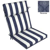 A patio chair pad only covers the seat of the chair. Chair Cushions Outdoor Cushions Walmart Com