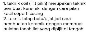 Teknik dalam pembuatan keramik besar adalah. Jelaskan Dua Teknik Pembuatan Kerajinan Dari Gips Brainly Co Id