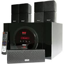Supersonic Sc 38ht 5 1 Channel Dvd Home Theater System Black Walmart Com