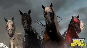 Les chevaux étaient le moyen de transport le plus répandu au temps de red dead redemption ii. Les Quatre Chevaux De L Apocalypse Red Dead Wiki Fandom