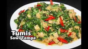 Cara membuat masakan sayur sawi hijau + daging pedas : Resep Tumis Tempe Sawi Hijau Youtube