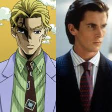 Just watched the movie American Psycho and couldn't help but notice the  similarities between Patrick Bateman and Yoshikage Kira. Highly recommend  the movie for anyone who liked Part 4 and Kira :