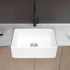 24 inch white porcelain farmhouse
