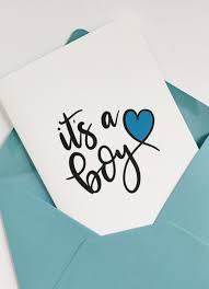 It S A Boy Card New Baby Boy Cards Welcome To The Etsy Baby Boy Cards New Baby Products Boy Cards