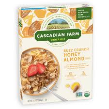 buzz crunch cereal cascadian farm organic
