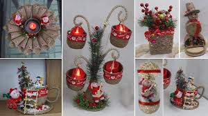 What are the most popular christmas decorations? 8 Jute Craft Christmas Decorations Ideas Home Decorating Ideas Youtube