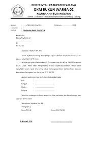 Surat undangan rapat bpd adalah surat undangan khusus untuk kegiatan rapat/sidang/forum musyawarah desa yang diadakan oleh badan permusyawaratan desa apakah anda mencari format surat undangan rapat bpd dalam bentuk pdf atau doc (word) mengenai pembentukan bumdes? Undangan Rapat Isra Mi Raj Rw 02