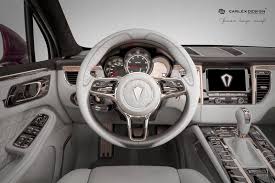 Porsche Macan Lavished With Gold Interior The Luxury Crossover Now Boasts A Cabin More Opulent Than A Gold Interior Rose Gold Interior Porsche Macan Interior