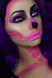 Halloween Make Up Halloween Halloweenmakeup Hotpink Skeleton Halloweencostume Costume Halloween Makeup Inspiration Halloween Makeup Easy Halloween Makeup