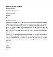 Free 9+ Sample Resignation Letter Examples In Ms Word | Pdf