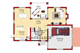 Browse three bedroom 2 or 2.5 bath layouts, 3 bed 3 bath designs with garage & more! 3 Bedroom House Floor Plans 3 Bedroom 2 Bathroom Home Plandeluxe