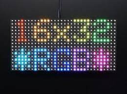 Adafruit Rgb Matrix Shield For Arduino Led Matrix Rgb Led Diy Electronics