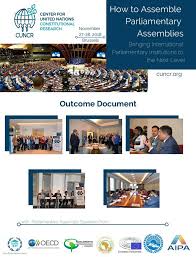 How To Assemble Parliamentary Assemblies Bringing International Parliamentary Institutions To The Next Level Center For United Nations Constitutional Research