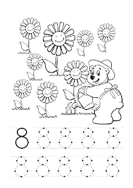 8 Rakami Calisma Sayfasi Okuloncesitr Preschool Boyama Sayfalari Mandala Boyama Sayfalari Faaliyetler