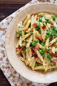Greek Yogurt Bacon And Pea Macaroni Cheese Recipe Recipes Food Cooking Recipes