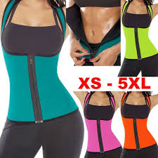 Plus Size Women Sweat Enhancing Waist Training Corset