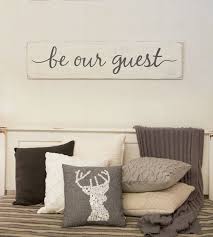 Be Our Guest Sign Guest Room Sign Bedroom Rustic Wood Guest Room Sign Wall Decor Bedroom Home Decor