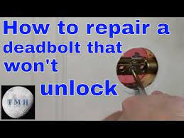 On the other hand, you should immediately ask for the help of a professional locksmith. How To Repair A Deadbolt That Wont Unlock Youtube