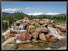 Natural Boulder Water Feature Installed By Colorado Hardscapes Water Features Boulders Water Feature Landscape Design