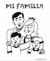 Imagenes de una familia de 4 para colorear. Colorear Tus Dibujos Dia De La Familia Dibujos Para Colorear