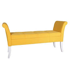 End of summer outdoor sale: Porthos Home Ardelia Storage Bench Yellow Click For Special Deals Scandinavianclassics Upholstered Storage Upholstered Storage Bench Storage Bench