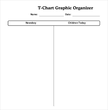 Blank T Chart Graphic Organizer Delimobile