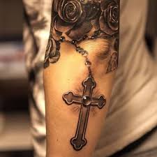 Commitment to the holy virgin. Rosary Bead Tattoo Ideas Designs And Meanings Tatring