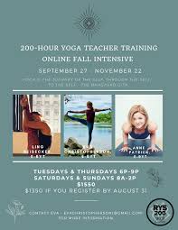 Winter 2022 online 200 hour yoga teacher training; 200 Hour Online Yoga Teacher Training Fall Intensive Annieom