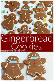These Gingerbread Cookies Are Fun Easy To Make And The Kids Will Love To Help Decorate Them Gingerbread Cookies Christmas Cutout Cookies Easy Holiday Cookies