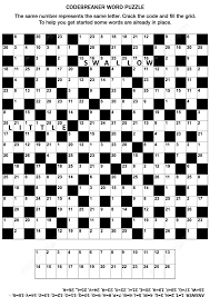 Check spelling or type a new query. Codebreaker Word Puzzle Free Printable Puzzle Games Word Puzzles Printable Crossword Puzzles Word Puzzles For Kids