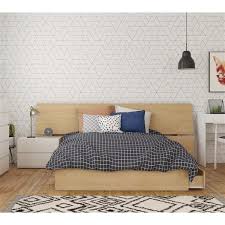 A modern canadian approach to furniture and home goods | eq3. Nexera Bali Contemporary Full Bedroom Set 3 Pieces Maple White Lowe S Canada