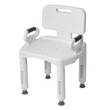 Shower Chair With Back And Arms Showersfordisabled Built For Individuals Who Require Additional Safety Measures Shower Chair Handicap Shower Chair Shower Seat
