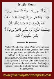 Peki, tövbe istiğfar duası nasıl yapılır? Tevbe Etmek Farzdir Goynem Beysehir
