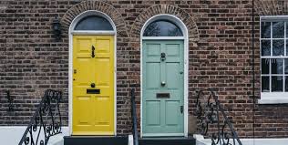 #brick #house #interior #red #walls. What Colour Should You Paint Your Front Door