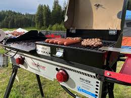 The massive size of the barbeque grill will i had one of the old camp chef stoves that this fits fine and finally convinced my husband to get it to use on our small patio rather than one of the huge. Camp Chef Pro 60x Camping Stove Review It S A Beast Man Makes Fire