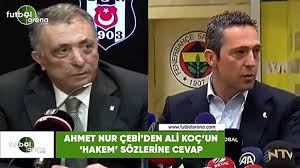 Diese ist die profilseite des trainers ahmet nur cebi. Ahmet Nur Cebi Den Ali Koc Un Hakem Sozlerine Cevap Dailymotion Video